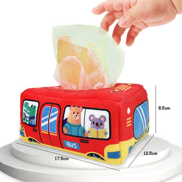 Peekaboo Caja de juegos | Descubre y aprende - Juguete sensorial Montessori para bebés